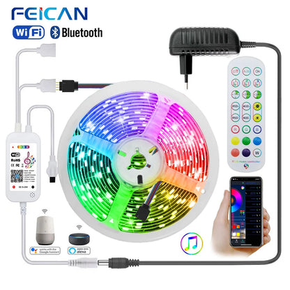 Bande lumineuse LED WiFi RVB FEICAN